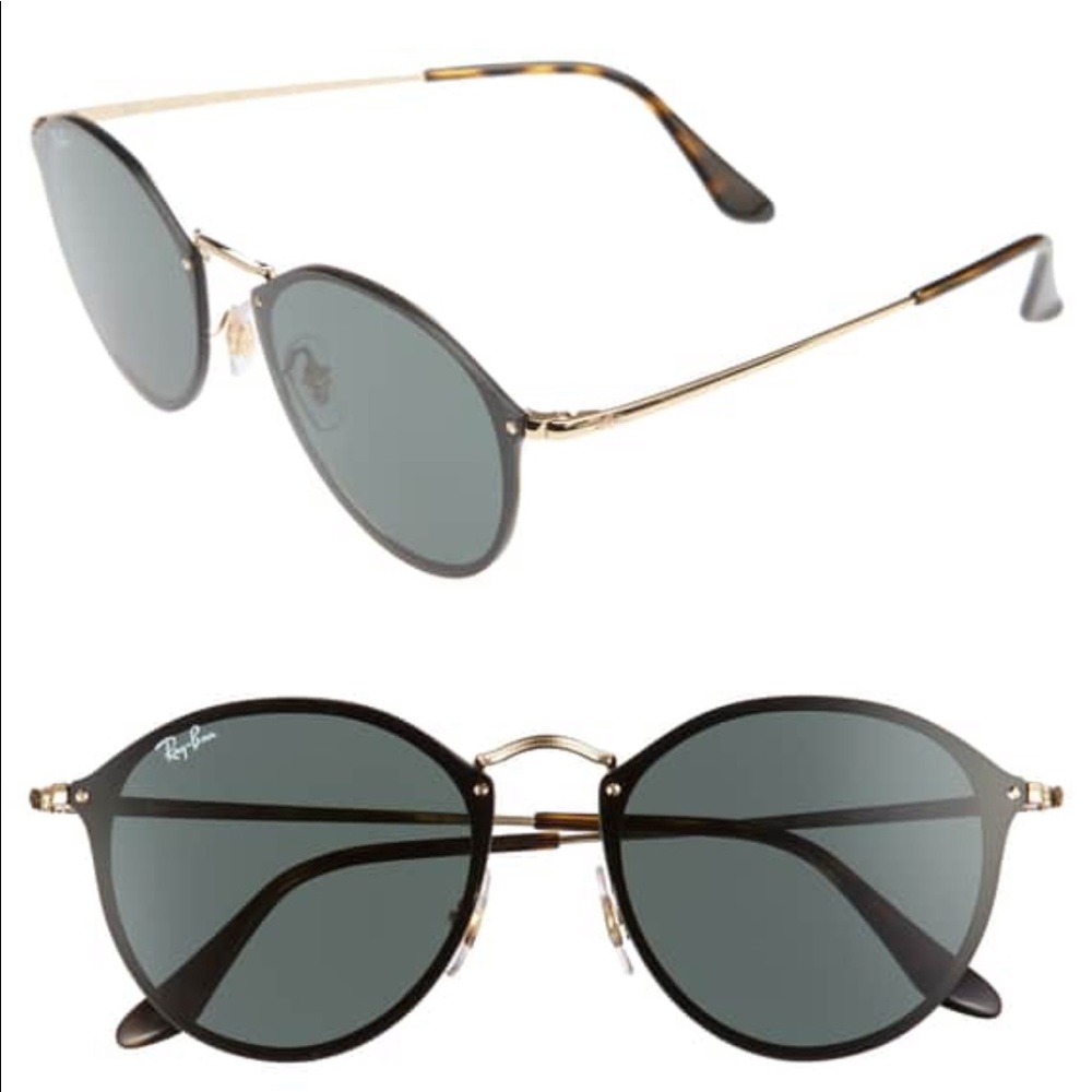 Ray-ban blaze round sunglasses 😎